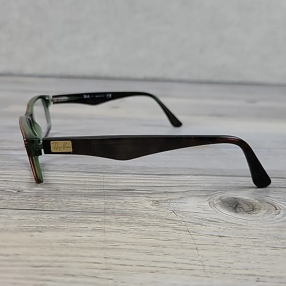 Ray-Ban RB5206 2445 Eyeglasses  Green Brown Tortoise 52-18-140 Frames‎ Only
